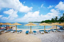 Strand Polidor, Funtana