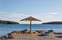 Sonnenschirmverleih - Strand Polidor