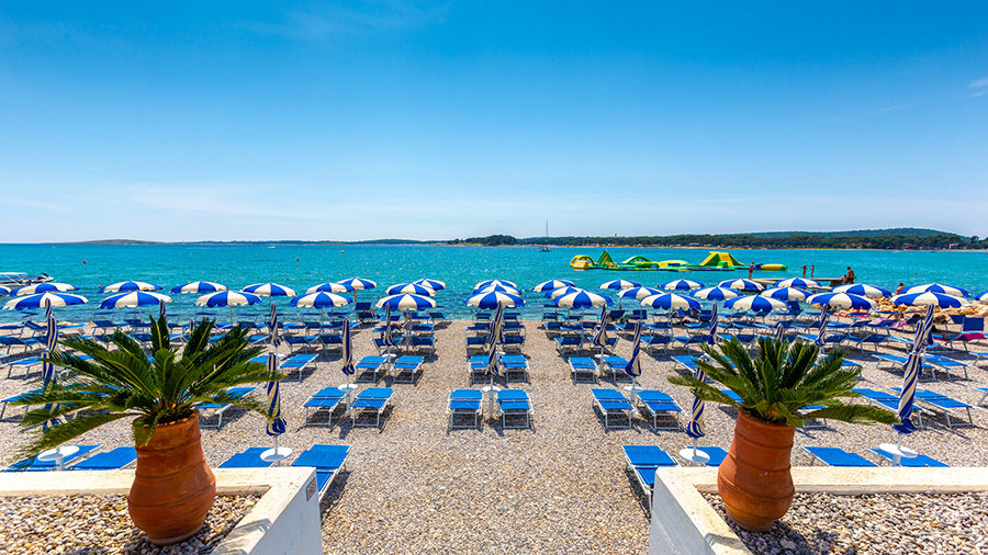 Strand Alba Chiara, Medulin