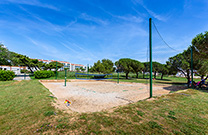 Beachvolleyballfeld und vieles mehr