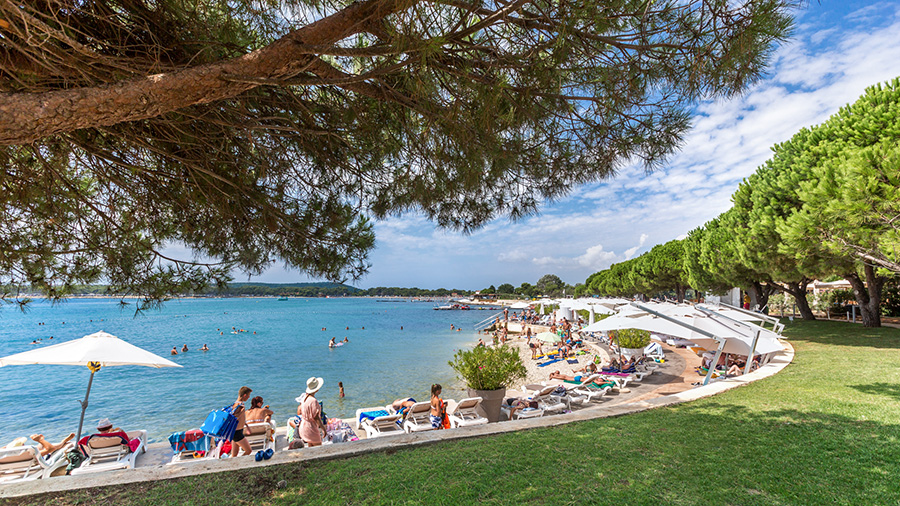 Strand Belvedere, Medulin