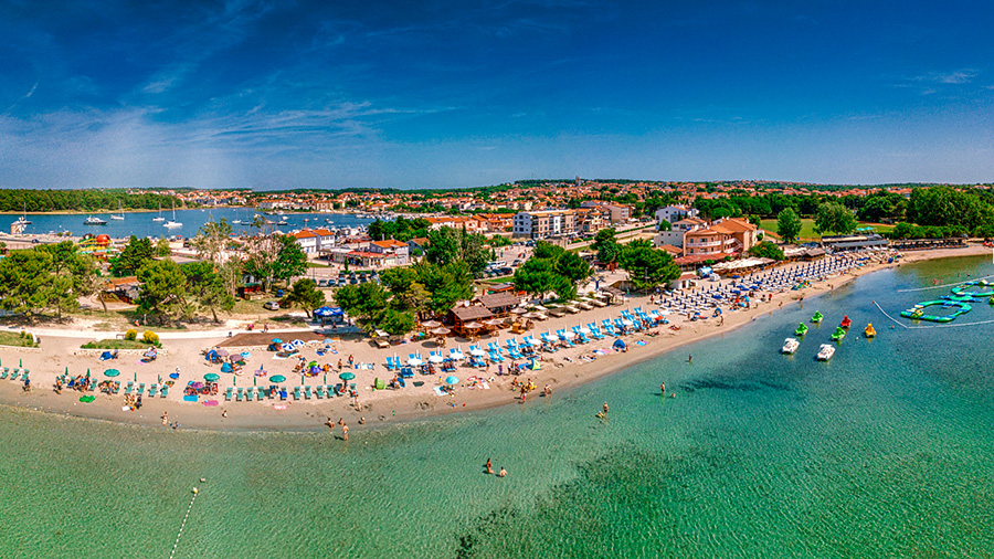 Sandstrand Bijeca, Medulin