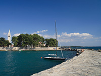 Stadtstrand Gradska Plaza, Novigrad