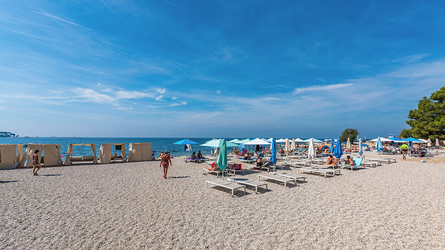 Strand Parentino, Porec