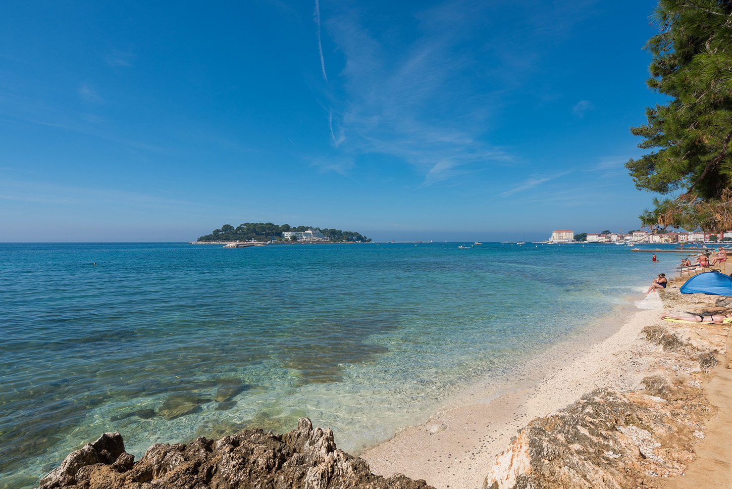 Strand porec kroatien fkk Die schönsten