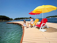 Zelena Laguna, Strand Hotel Laguna Molindro