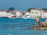 Rampe, Strandbad Porec