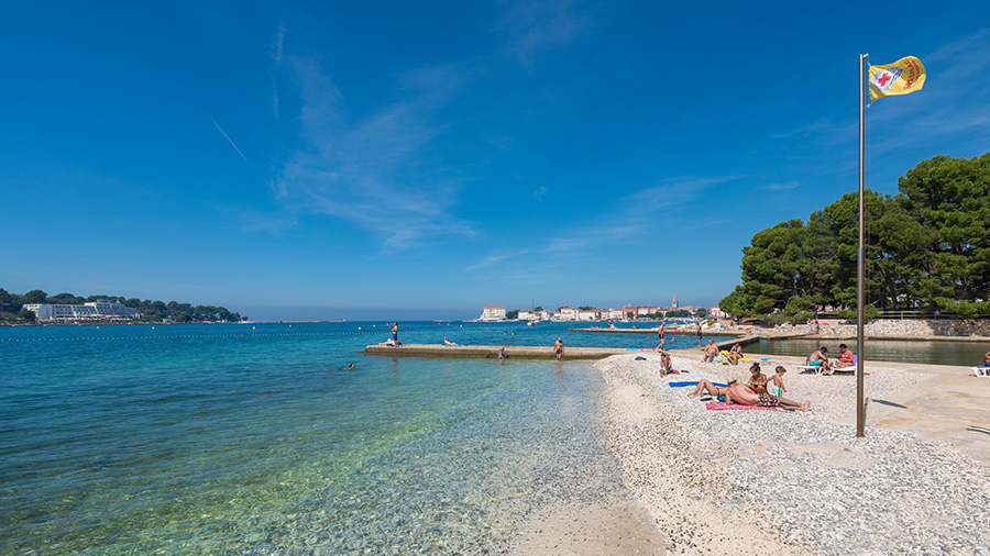 Strände in und um Porec