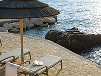 Strand Barbaran, Insel Sv. Nikola