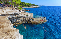 Klippensprung Galebove Stijene