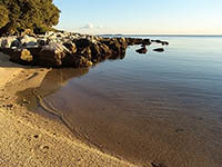 Strand Cuvi, Kuvi; Rovinj