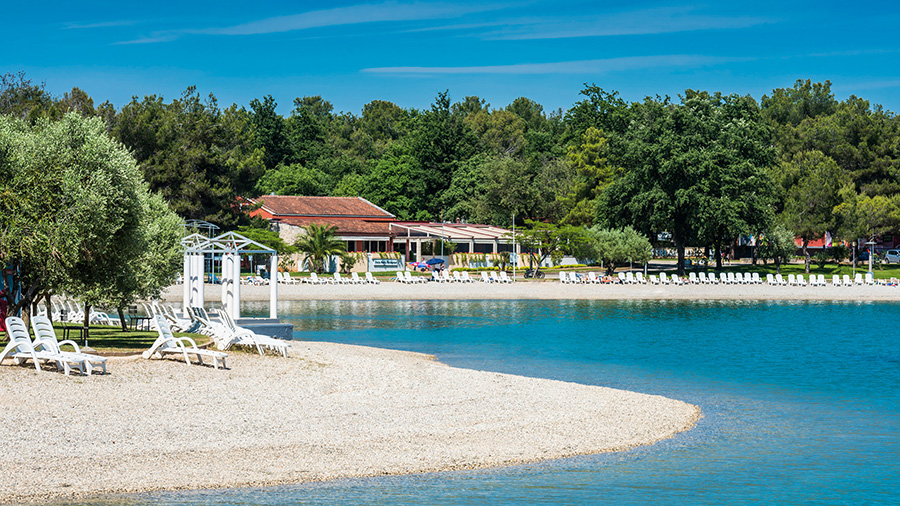 Strand Laguna Stella Maris in Umag