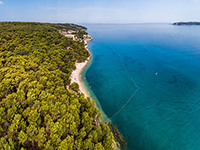 Strand Kanegra, Umag