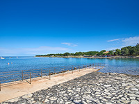 Barrierefreier Strand Canova Park, Umag