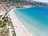 Strand Vela Plaza in Baska