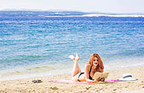 Entspannung, Strand Gradsko Kupaliste