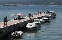 Strand Kastel, Hafen Podvorska