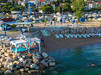 Hundestrand Monty´s Dog Beach an Bar, Crikvenica