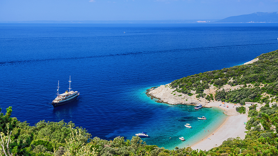 Strand Sv. Ivan bei Lubenice