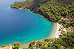 Luftaufnahme Strand Zdovica