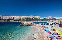 Strand Macel, Baska
