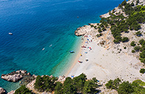 Strand Storisce, Baska