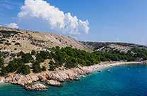 Baska, Strand Vrzenica