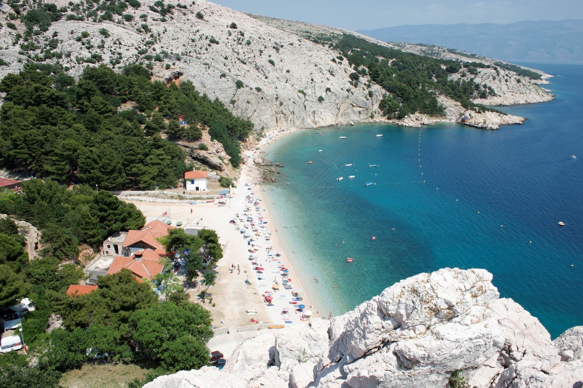 Krk fkk strände kroatien Strand Konobe