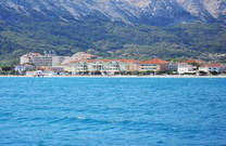 Vela Plaza Blick vom Boot