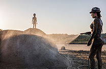 Kunst aus Sand, Strand Meline