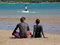 Sandstrand Meline, Klimno