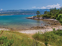 Strand Poruzinj, Klimno