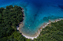 Luftaufnahme, Strand Magneli