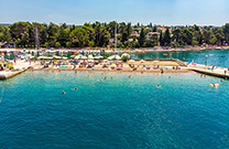 Strand Malin / Draga, Malinska