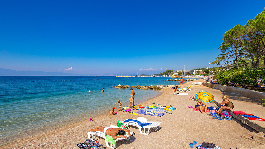 Strände in Malinska