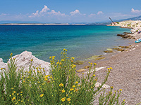 Strand Tiha - Punta Sila