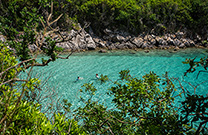 Idyllischer Redagara Strand
