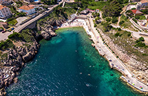 Stadtstrand Zgribnica, Vrbnik