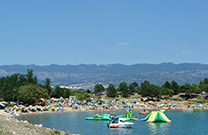 Panorama Sandstrand Sv. Marak