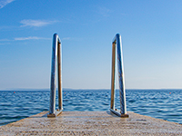 Insel Losinj, Strand