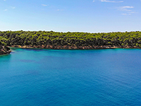 Hundestrand Annunziata (Čikat Bucht)