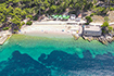 Luftaufnahme Strand Rovenska
