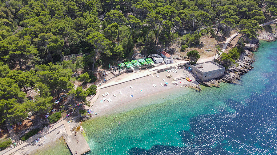 Strand Rovenska, Veli Losinj
