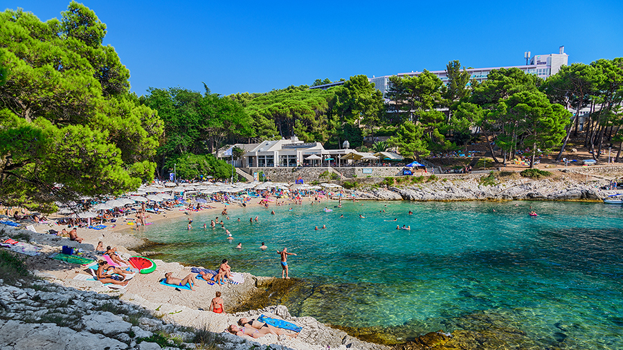 Strand Veli Zal, Mali Losinj