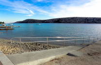 Strand Vodenca - Rollstuhlrampe