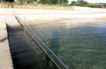 Barrierefreier Zugang - Strand Vodenca