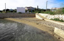 Strand Vodenca - Rampe am Strand