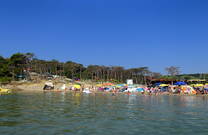 Strand Livacina - seichter Meereingang