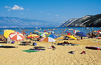 Paradiesstrand San Marino Vogelperspektive