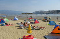 Paradiesstrand San Marino Lopar - Badetag